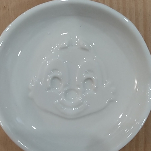 Two Chip and Dale Squirrel Chipmunk Ceramic Soy Sauce Condiment side dis… - Picture 4 of 7